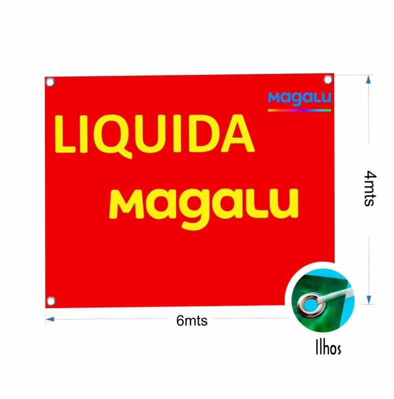 Banner com Bastão Personalizado