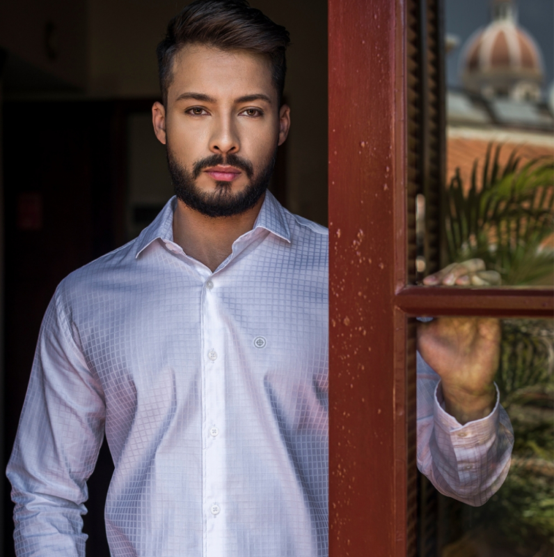 Camisa Masculina Slim