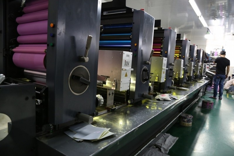 Manutenção de Máquina de Impressão Gráfica